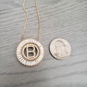 letter (B) Necklace